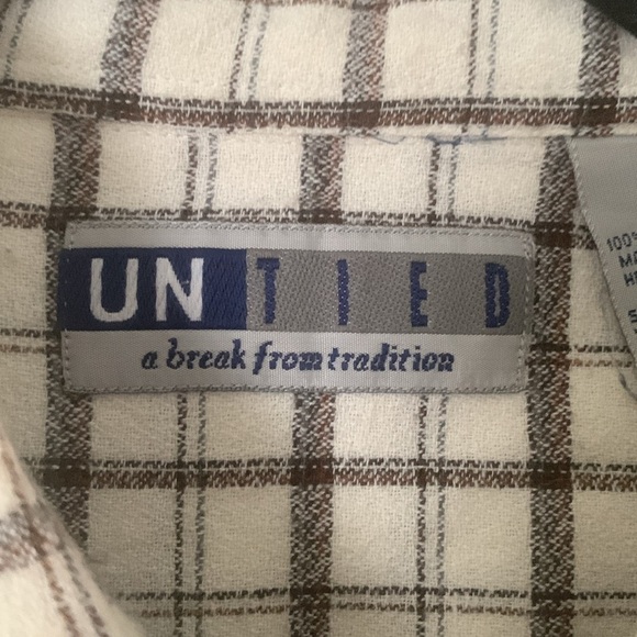 Untied Men’s 100% Cotton Shirt Size XXL #418 - Picture 5 of 9